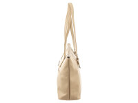 Prato S038-G genarptes PU Shopper dark beige