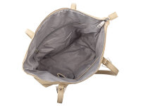 Prato S038-G genarptes PU Shopper dark beige
