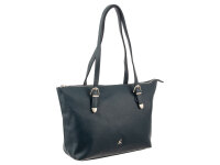 Prato S038-G genarptes PU Shopper petrol blue