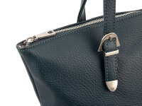 Prato S038-G genarptes PU Shopper petrol blue