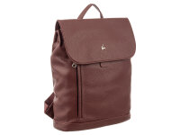 Prato S816-G LM Joyce City Rucksack genarbtes PU burgundy