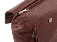 Prato S816-G LM Joyce City Rucksack genarbtes PU burgundy