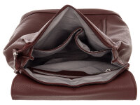 Prato S816-G LM Joyce City Rucksack genarbtes PU burgundy