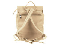 Prato S816-G LM Joyce City Rucksack genarbtes PU dark beige