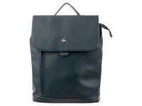 Prato S816-G LM Joyce City Rucksack genarbtes PU petrol blue