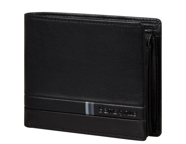 Samsonite Flagged SLG Herren Geldbörse Scheintasche mini Querformat black