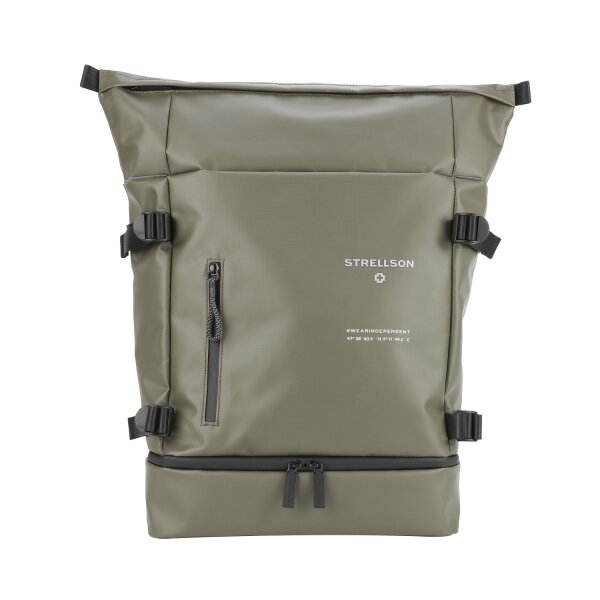 Strellson Stockwell 2.0 Sebastian Backpack Lvz Herren Rucksack mit Laptopfach khaki