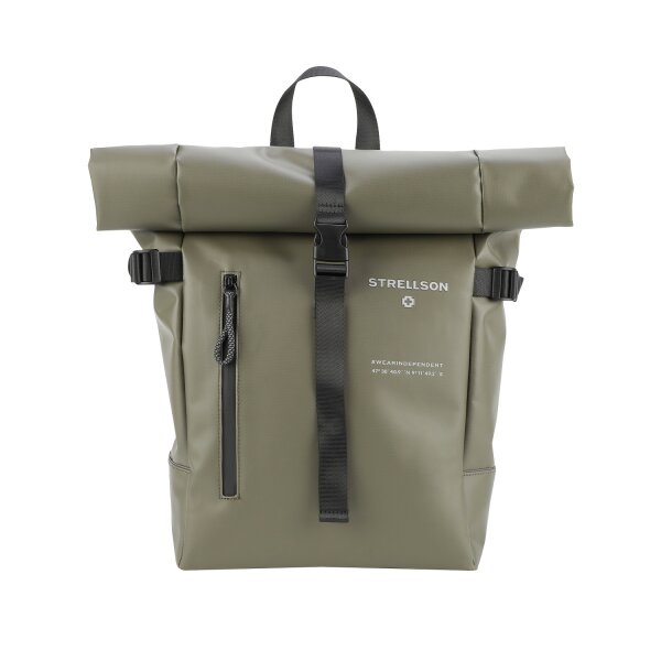 Strellson Stockwell 2.0 Eddie Backpack Mvf Herren Rucksack mit Laptopfach khaki