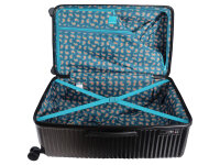 Saxoline SX Blue Elite L Trunk Trolley TSA Zahlenschloss Spinner 76 cm
