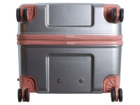 Saxoline SX Blue Elite L Trunk Trolley TSA Zahlenschloss Spinner 76 cm pink gradient