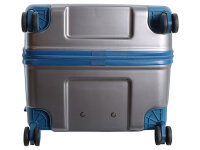 Saxoline SX Blue Elite L Trunk Trolley TSA Zahlenschloss Spinner 76 cm blue gradient
