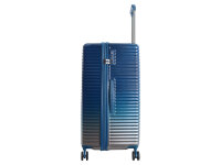 Saxoline SX Blue Elite L Trunk Trolley TSA Zahlenschloss Spinner 76 cm blue gradient