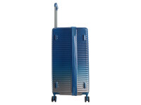 Saxoline SX Blue Elite L Trunk Trolley TSA Zahlenschloss Spinner 76 cm blue gradient