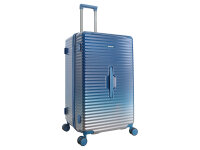 Saxoline SX Blue Elite L Trunk Trolley TSA Zahlenschloss Spinner 76 cm blue gradient