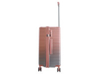 Saxoline SX Blue Elite M Trunk Trolley TSA Zahlenschloss Spinner 66 cm pink gradient