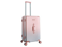 Saxoline SX Blue Elite M Trunk Trolley TSA Zahlenschloss Spinner 66 cm pink gradient