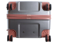 Saxoline SX Blue Elite M Trunk Trolley TSA Zahlenschloss Spinner 66 cm pink gradient