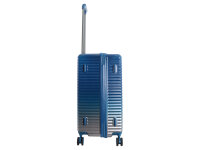 Saxoline SX Blue Elite M Trunk Trolley TSA Zahlenschloss Spinner 66 cm blue gradient