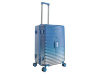 Saxoline SX Blue Elite M Trunk Trolley TSA Zahlenschloss Spinner 66 cm blue gradient