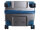 Saxoline SX Blue Elite M Trunk Trolley TSA Zahlenschloss Spinner 66 cm blue gradient