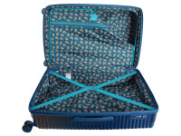 Saxoline SX Blue Elite Trolley TSA Zahlenschloss Spinner 76 cm blue gradient