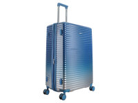 Saxoline SX Blue Elite Trolley TSA Zahlenschloss Spinner 76 cm blue gradient