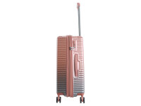 Saxoline SX Blue Elite Trolley TSA Zahlenschloss Spinner 66 cm pink gradient