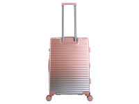 Saxoline SX Blue Elite Trolley TSA Zahlenschloss Spinner 66 cm pink gradient