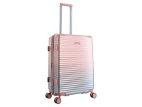 Saxoline SX Blue Elite Trolley TSA Zahlenschloss Spinner 66 cm pink gradient