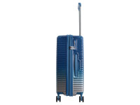 Saxoline SX Blue Elite Trolley TSA Zahlenschloss Spinner 66 cm blue gradient