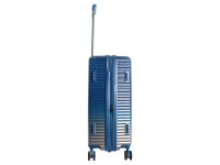 Saxoline SX Blue Elite Trolley TSA Zahlenschloss Spinner 66 cm blue gradient