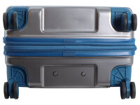 Saxoline SX Blue Elite Trolley TSA Zahlenschloss Spinner 66 cm blue gradient