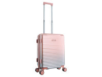 Saxoline SX Blue Elite Trolley TSA Zahlenschloss Spinner 55 cm pink gradient