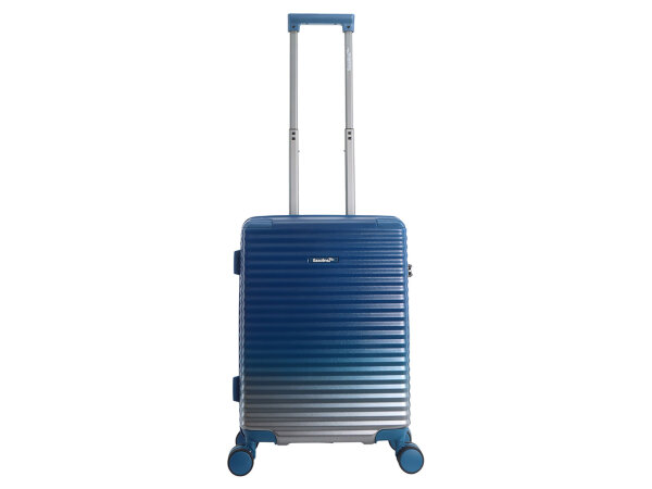 Saxoline SX Blue Elite Trolley TSA Zahlenschloss Spinner 55 cm blue gradient