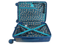 Saxoline SX Blue Elite Trolley TSA Zahlenschloss Spinner 55 cm blue gradient