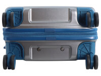 Saxoline SX Blue Elite Trolley TSA Zahlenschloss Spinner 55 cm blue gradient