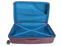 Saxoline SX Resort Trolley TSA Zahlenschloss Spinner 75 cm purple