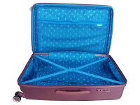 Saxoline SX Resort Trolley TSA Zahlenschloss Spinner 75 cm purple