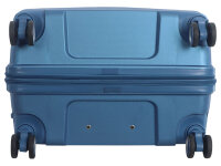 Saxoline SX Resort Trolley TSA Zahlenschloss Spinner 75 cm blue