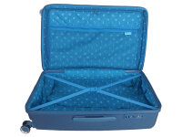 Saxoline SX Resort Trolley TSA Zahlenschloss Spinner 75 cm blue