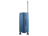 Saxoline SX Resort Trolley TSA Zahlenschloss Spinner 65 cm blue