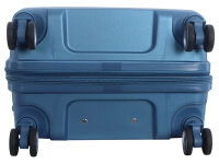 Saxoline SX Resort Trolley TSA Zahlenschloss Spinner 65 cm blue