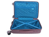 Saxoline SX Resort Trolley TSA Zahlenschloss Spinner 55 cm purple