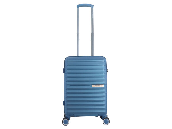 Saxoline SX Resort Trolley TSA Zahlenschloss Spinner 55 cm blue