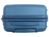 Saxoline SX Resort Trolley TSA Zahlenschloss Spinner 55 cm blue