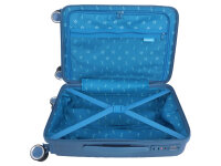 Saxoline SX Resort Trolley TSA Zahlenschloss Spinner 55 cm blue
