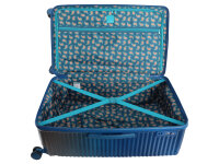 Saxoline SX Blue Elite Spinner Koffer Set Gr. M/L mit TSA-Zahlenschloss blue gradient