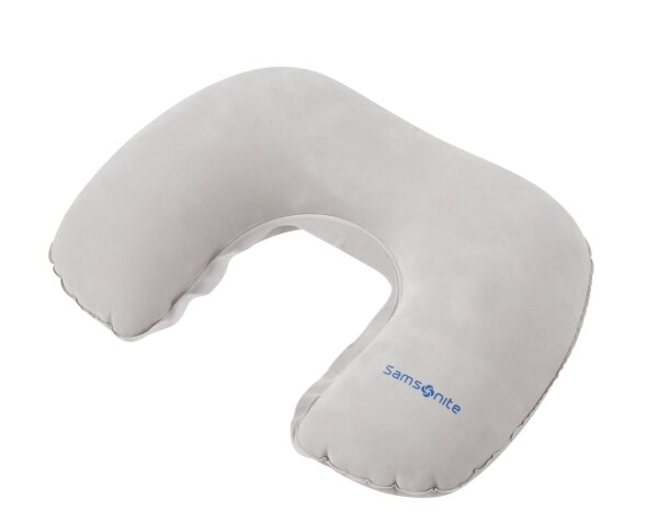 Samsonite Comfort Travelling Inflatable Pillow Reisekissen Nackenkissen graphite