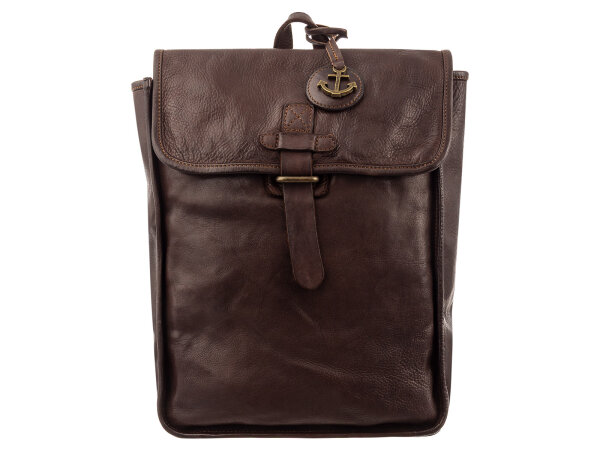 Harbour 2nd UP.13399 backpack sytel up Remy Leder brown