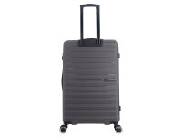 Saxoline SX Fiesta Trolley TSA Zahlenschloss Spinner 75 cm grey